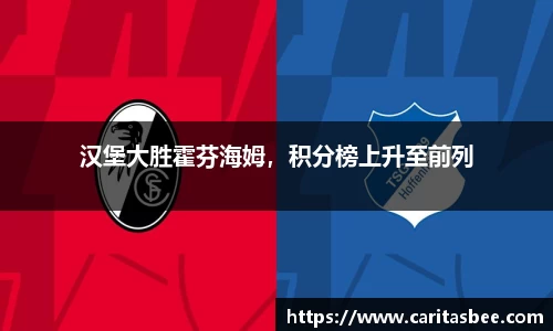 汉堡大胜霍芬海姆，积分榜上升至前列