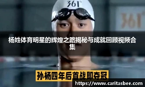 杨姓体育明星的辉煌之路揭秘与成就回顾视频合集