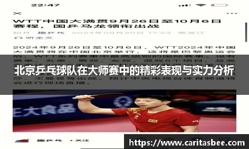 北京乒乓球队在大师赛中的精彩表现与实力分析