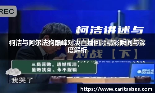 柯洁与阿尔法狗巅峰对决直播回顾精彩瞬间与深度解析