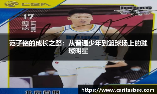 范子铭的成长之路：从普通少年到篮球场上的璀璨明星