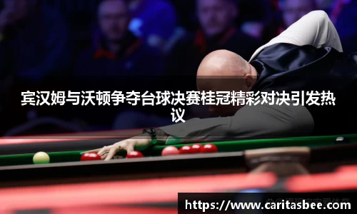宾汉姆与沃顿争夺台球决赛桂冠精彩对决引发热议